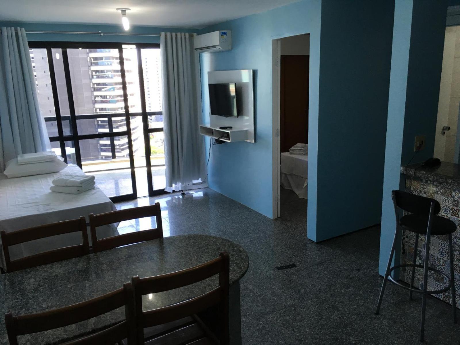 福塔雷萨Flat Atlantico 1402公寓 外观 照片