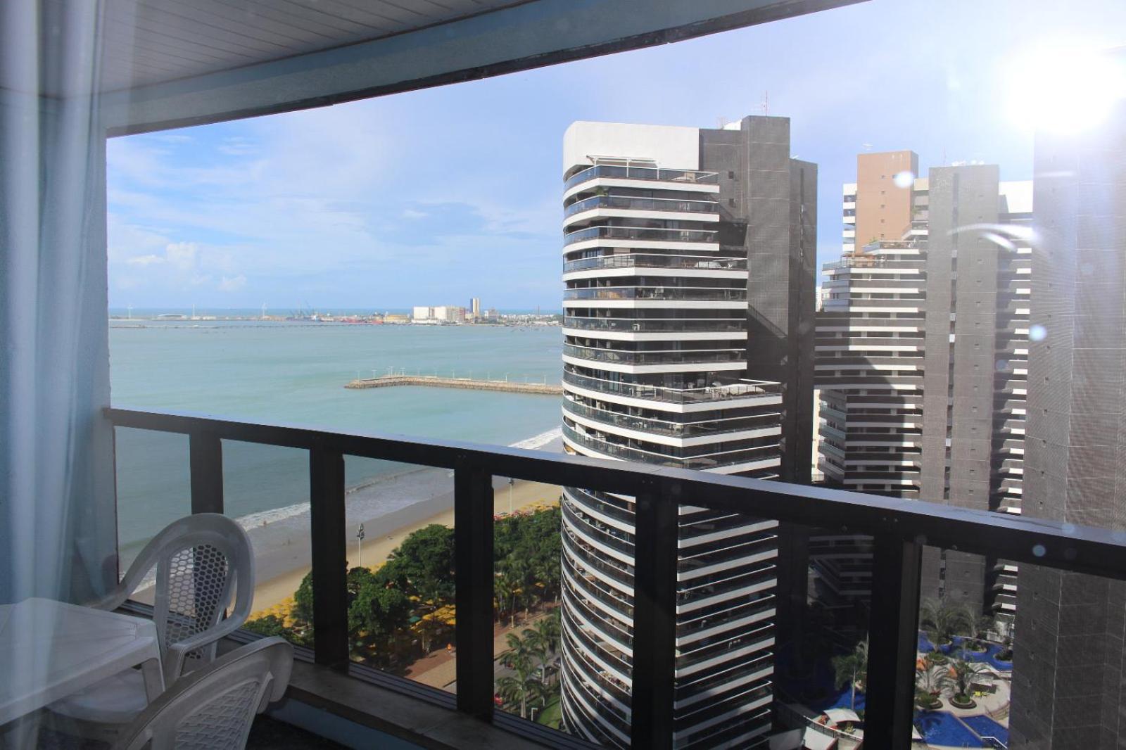 福塔雷萨Flat Atlantico 1402公寓 外观 照片